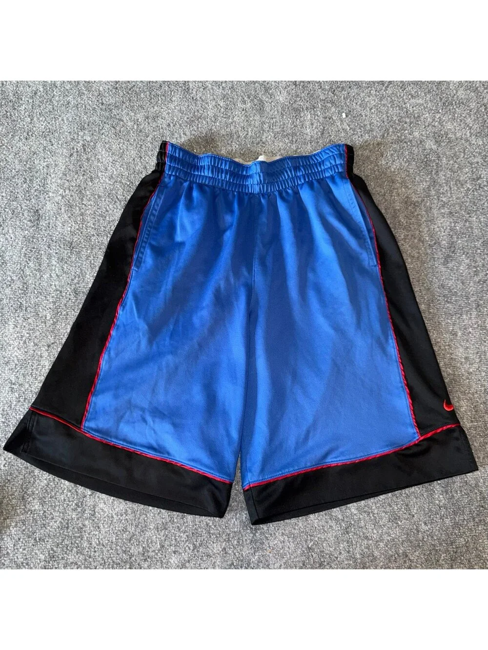 Nike Multicolor Baggy Hoop Shorts Mens MD Vtg y2k 90s Rare